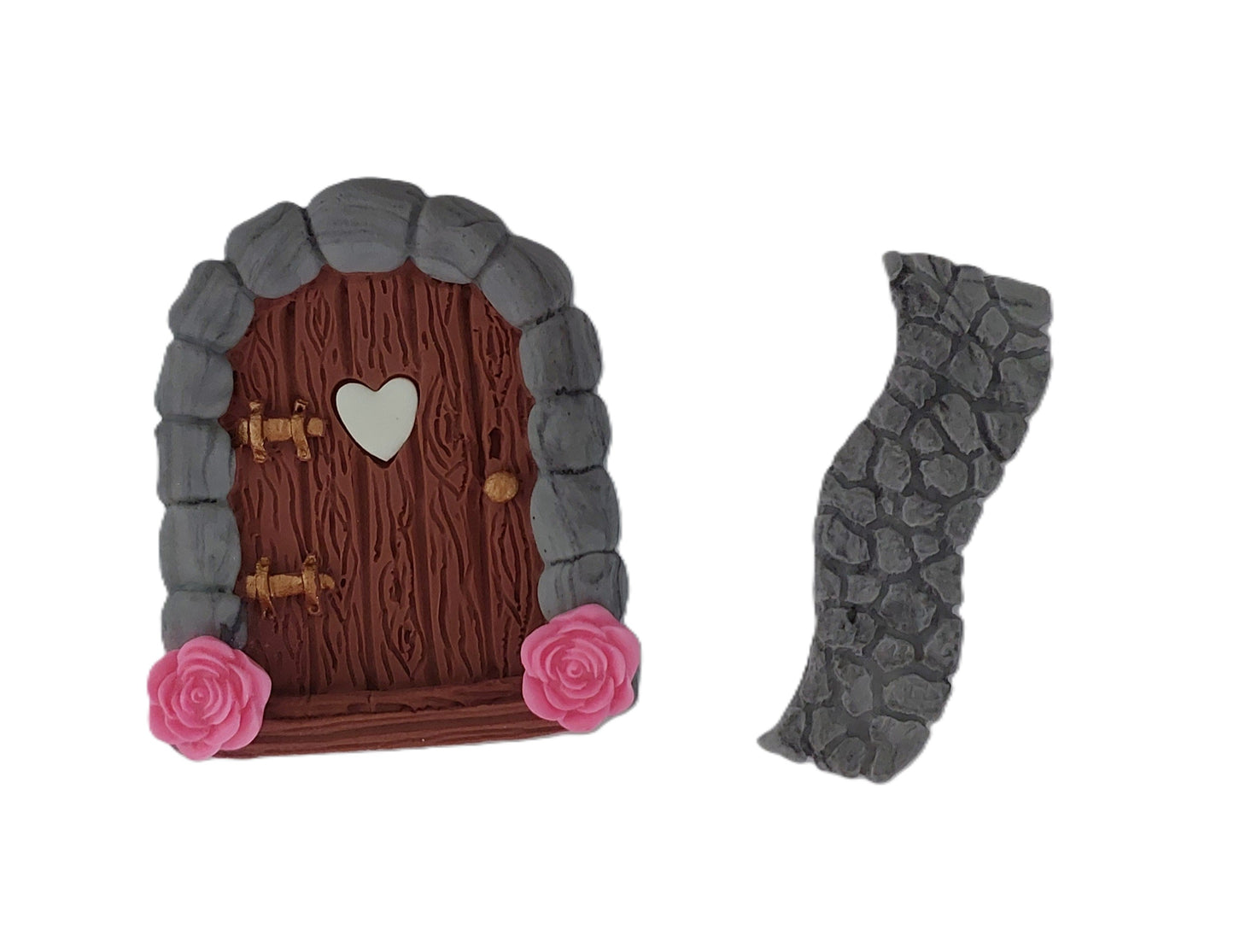 Fairy garden door and path edible icing decoration by Cake Candy NZ