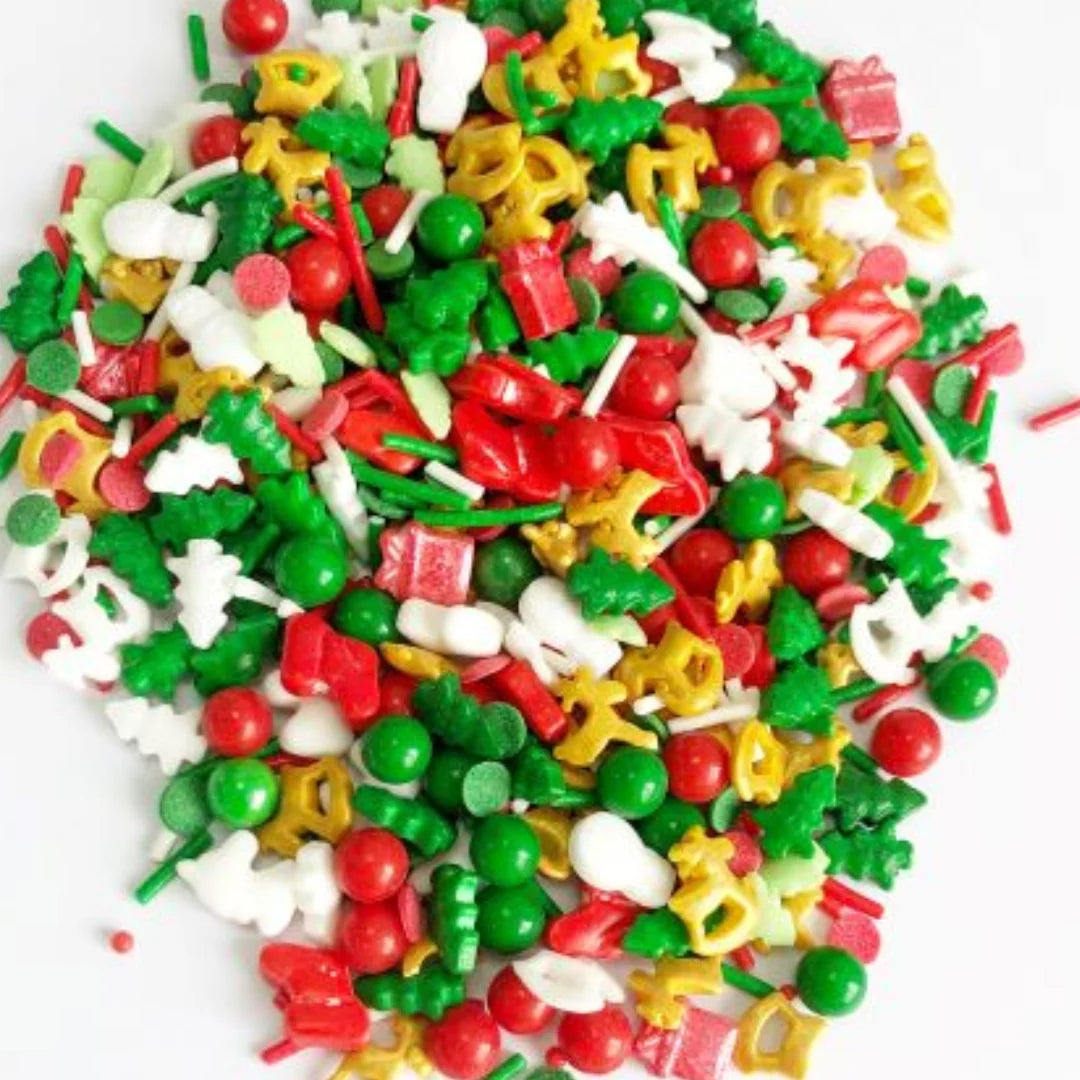 Reindeer & Trees Christmas Sprinkle Mix – 80g