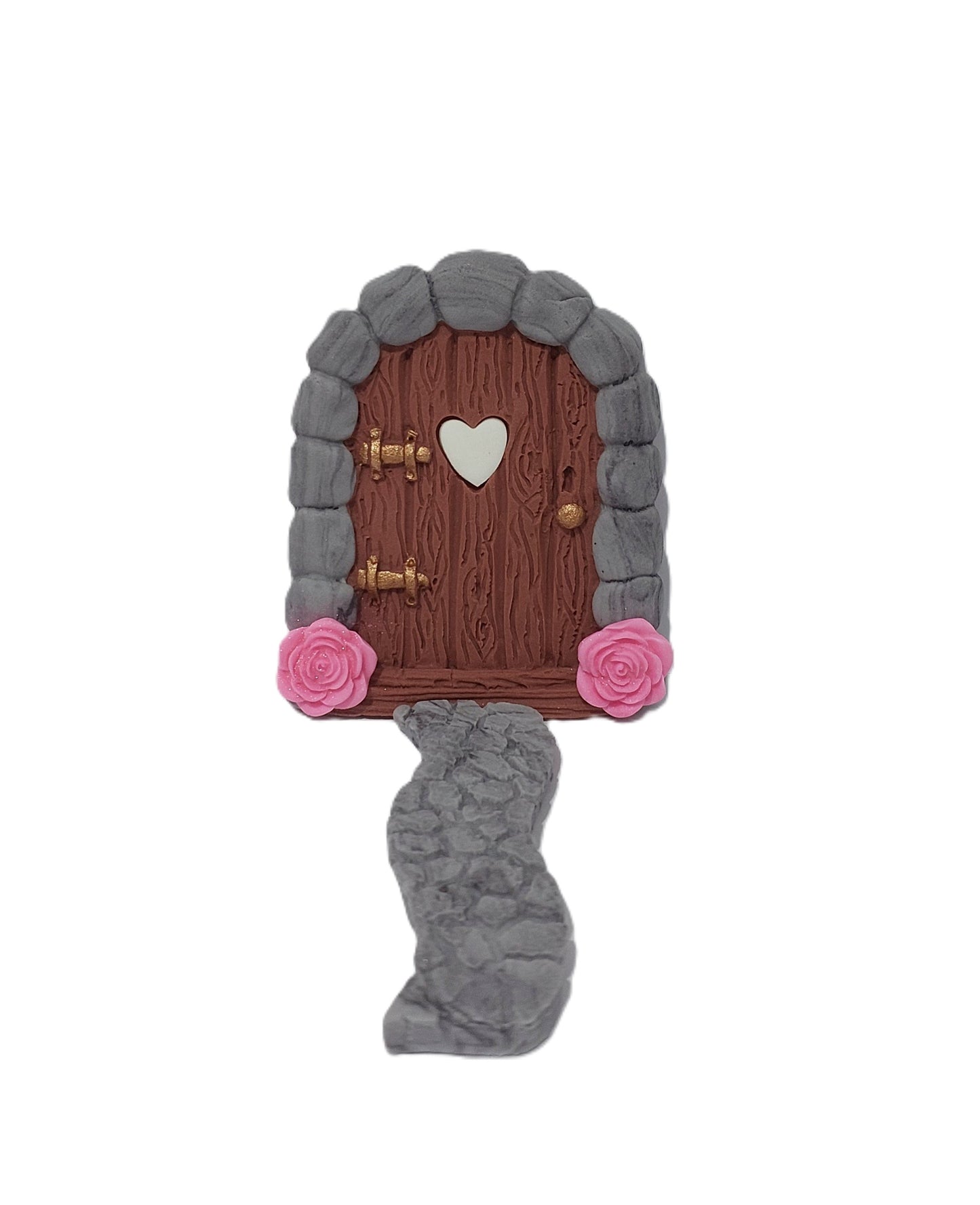 Fairy garden door and path edible icing decoration by Cake Candy NZ